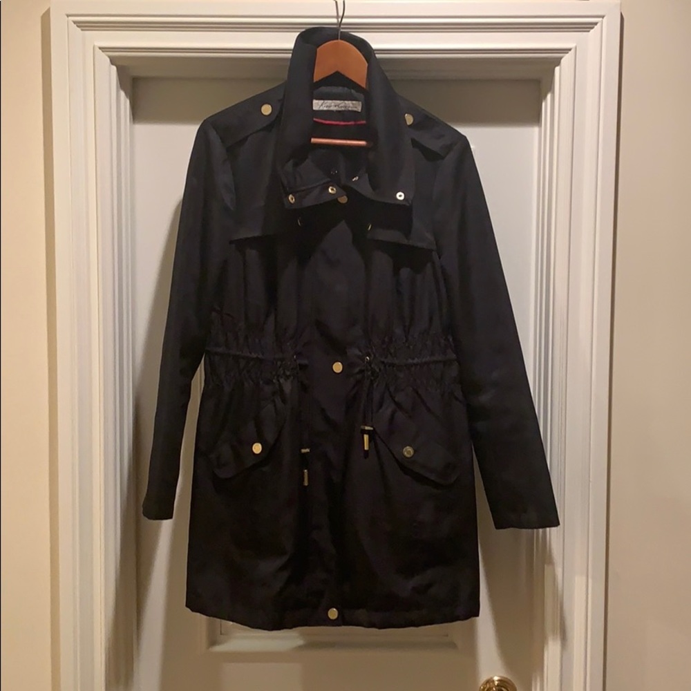 Kenneth Cole black trench coat